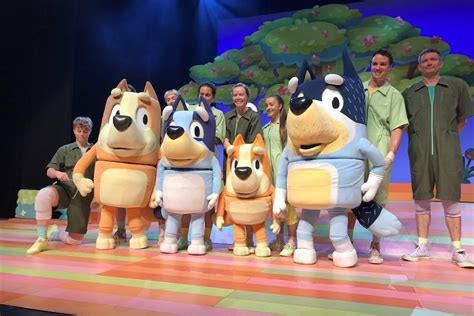 Bluey Tv Series Makes Its Theatrical Debut On Stage In Brisbane World