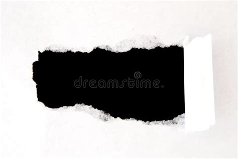 Torn Paper Stock Image Image Of Crease Fold Paper 13942171
