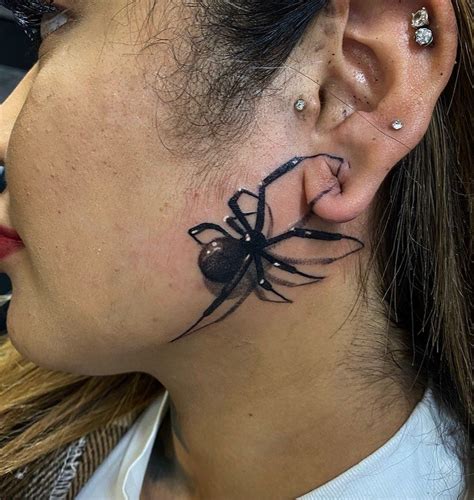 Amazing 3d Spider Tattoo Spider Tattoo 3d Spider Tattoo Tattoos