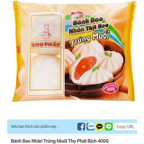 Bánh bao trứng muối Thọ Phát g Shopee Việt Nam