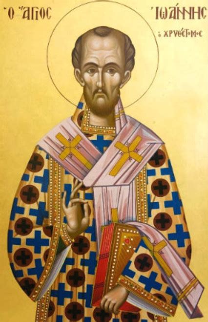 St John Chrysostom Icon Icon Iv