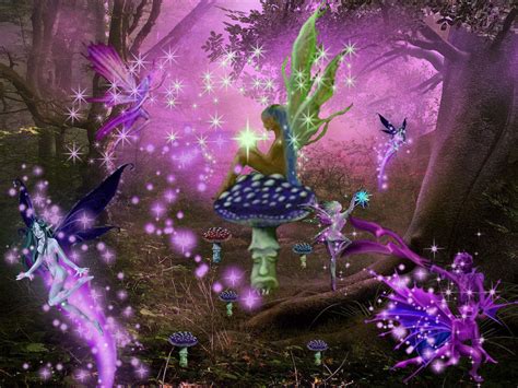 Enchanted Fairy Forest By Tgirlshayna On Deviantart