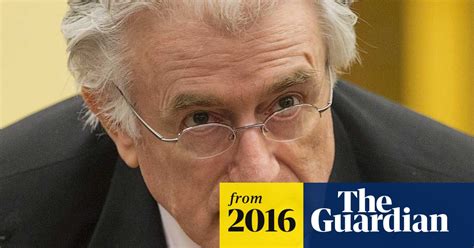 Radovan Karadžić Sentenced To 40 Years For Srebrenica Genocide