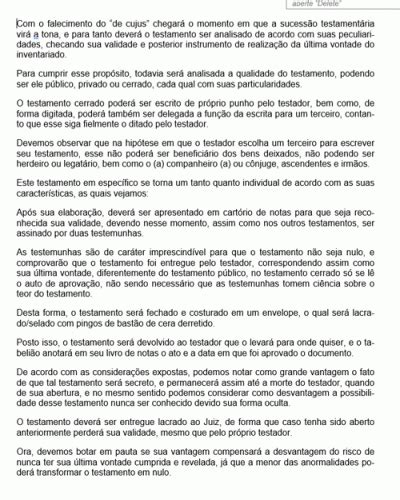 Aprender Sobre Imagem Modelo De Testamento Cerrado Br Thptnganamst Edu Vn