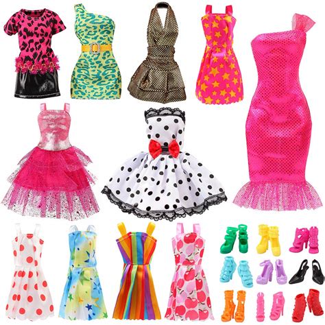 Buy Set For 11Ã¢â¬ Barbie Dolls Clothes Accessories Online At Low