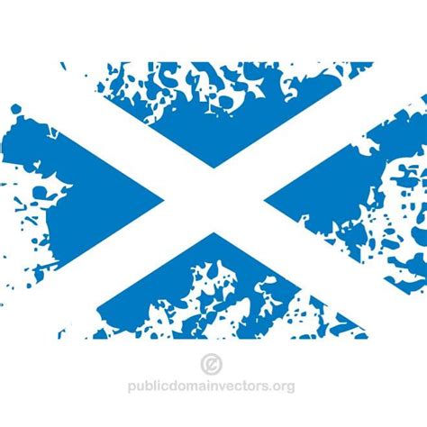 Scottish Flag Royalty Free Stock Svg Vector And Clip Art