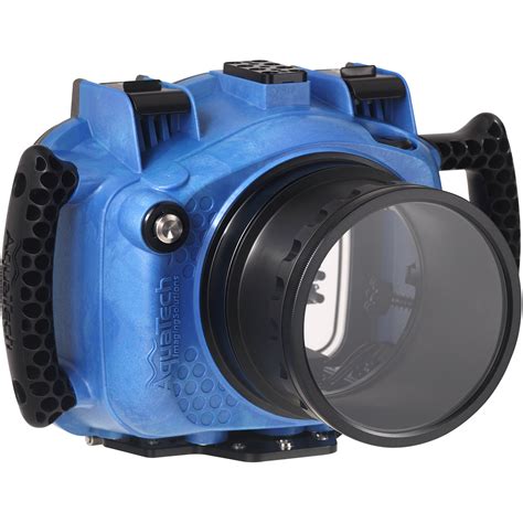 Aquatech Reflex Water Housing For Canon Eos 90d Blue 10174 Bandh