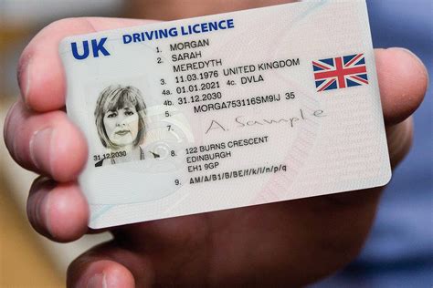 Licencia De Conducir Del Reino Unido Documentos Express