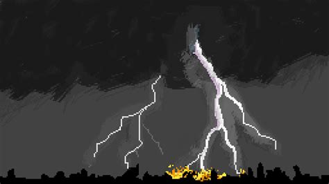 Pixilart  Thunderstorm By Lyyger
