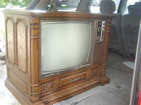 Vintage Zenith Console Tv It Didnt Have A Year Of Manufacture On
