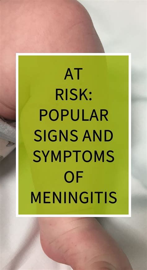 At Risk Popular Signs And Symptoms Of Meningitis Natural Sleep