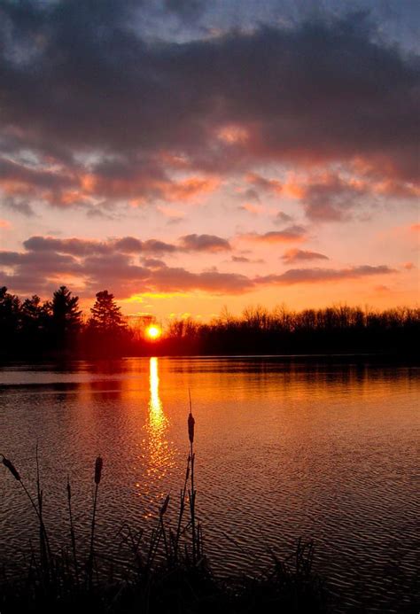 Sunset Pond By Bailey And Huddleston Sunset Beautiful Sunrise