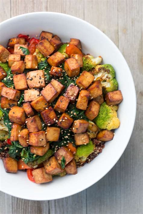 air fryer tofu bowl buddha foodie veggies affiliate disclosure contain links visit thefoodieeats