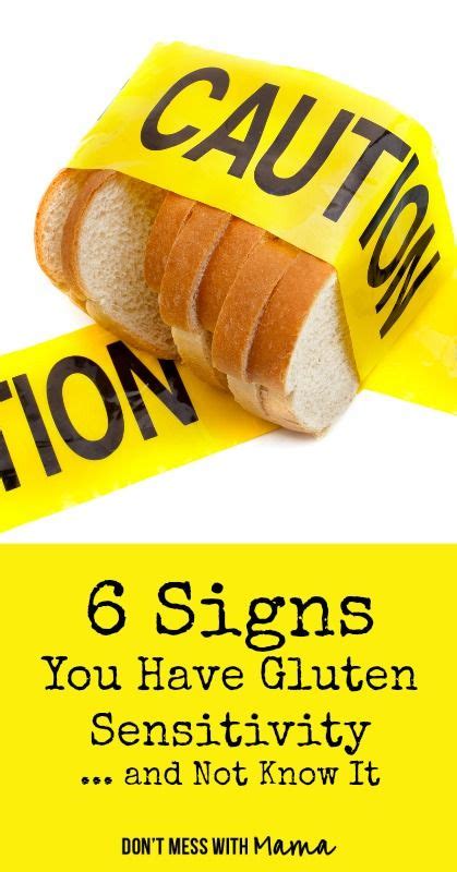 6 Signs You May Have Gluten Sensitivity And Not Know It Glutenfree