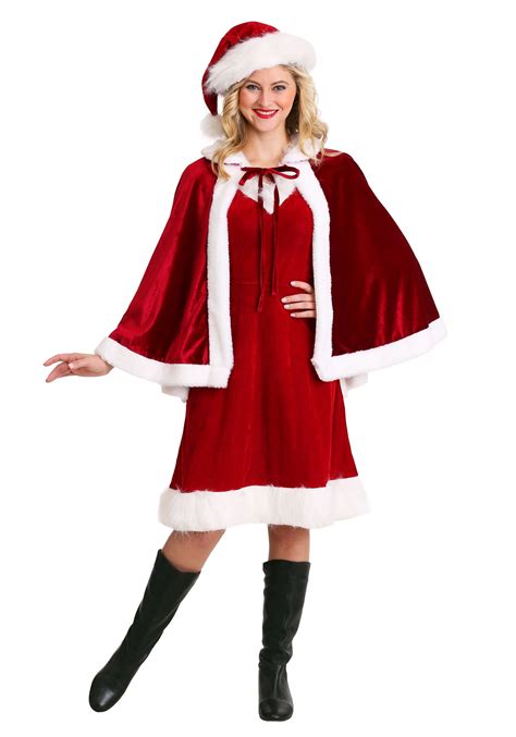 ranking top16 christmas cape miss mrs santa claus womens ladies adult outfit c