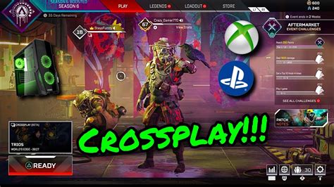 Apex Legends How To Crossplay And Add Friends On Ps4 Xbox Pc Youtube