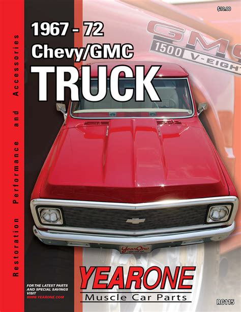Yearone 1967 1972 Chevroletgmc Truck Catalog