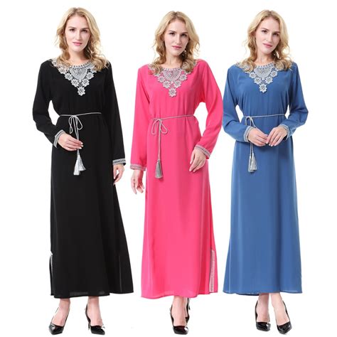 Best Seller Islamic Clothing For Women Muslim Abaya Dress Beading Design Modest Jilbabs And