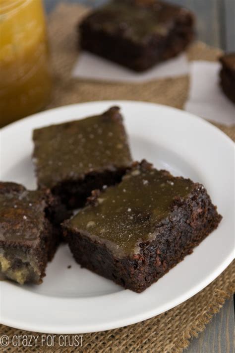 Salted Butterscotch Brownies Crazy For Crust