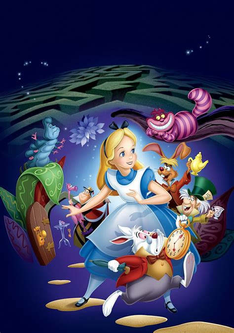 Alice In Wonderland Background Alice In Wonderland Cartoon Alice In