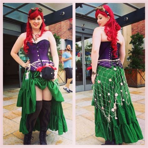 Life Love Geekery My Steampunk Ariel Costume At Sdcc Yesterday