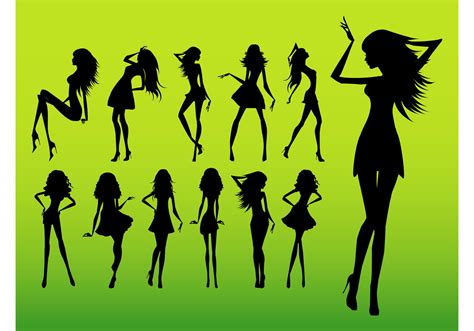 Girl Silhouettes Download Free Vector Art Stock Graphics And Images