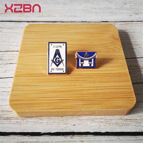 Masonic Apron Lapel Pins Freemasonary Badge Mason Freemason Zinc Alloy
