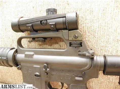 Armslist For Sale Colt Ar 15 A2 Govt Carbine With Colt 3x Scope