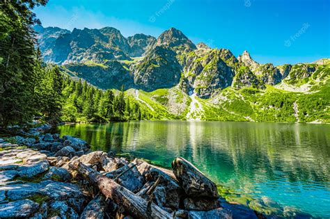 Premium Photo Tatra National Park In Poland Famous Mountains Lake