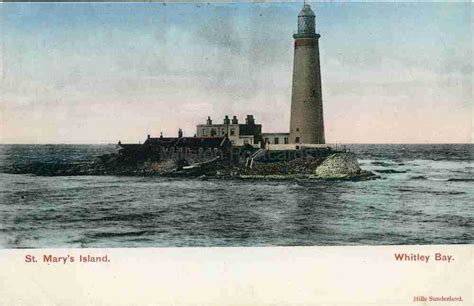 Whitley Bay St Marys Island Northumberland Millston Postcards