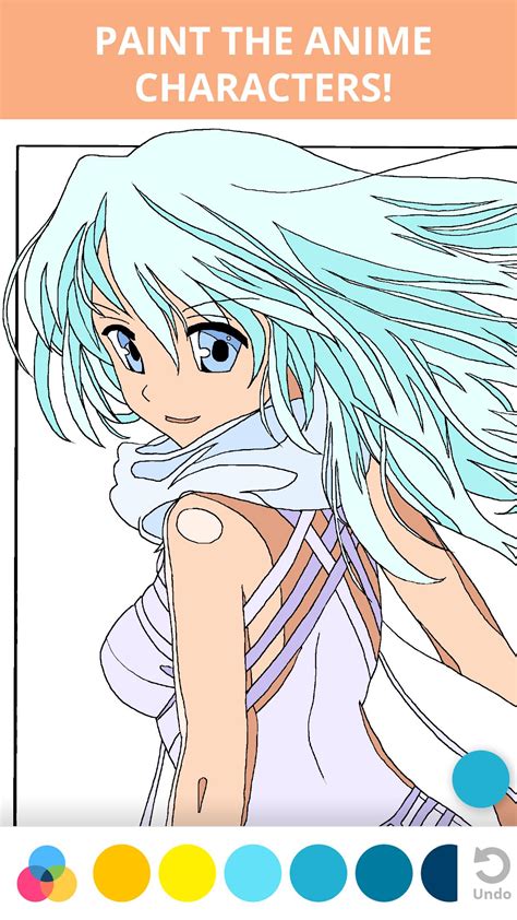 Manga And Anime Coloring Book Pages For Adults Apk 12