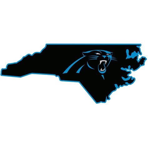 Carolina Panthers Fathead Giant Removable Decal