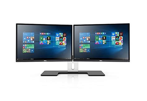 Two Dell Ultra Hd 4k P2415q 24 Monitors Bundle With One Dell Mds14