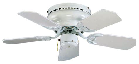 Fan blade assembly and install. Flush Mount 30" Ceiling Fan, White, White Blades ...
