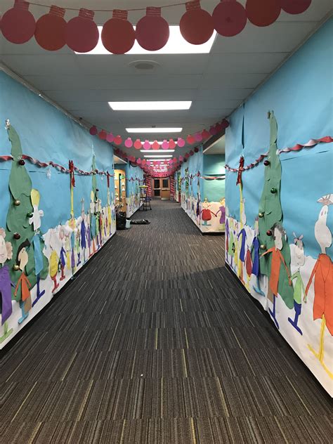 Whoville Hallway School Decorations Classrooms Hallway Decorating