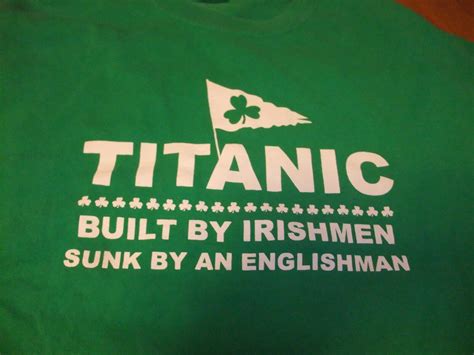 Rare Titanic Built By Irishmen Sunk By Englishman Gr Gem