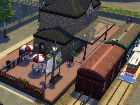 The Train Station At Kyriats Sims 4 World The Sims 4 Catalog