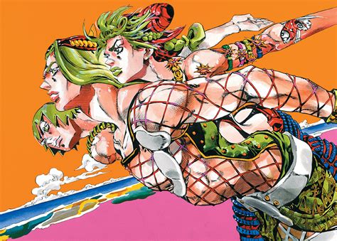 Visuels manga Jojo's bizarre adventure - Saison 6 - Stone Ocean (jojo