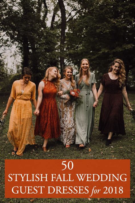 50 Stylish Fall Wedding Guest Dresses For 2018 Junebug