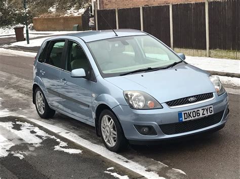 2006 Ford Fiesta 16 Tdci Ghia 5dr Only 81k Miles Superb Condition