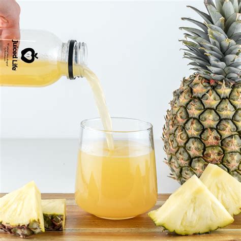 Cold Pressed Pineapple Juice Juiced Life