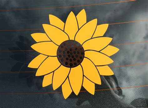 Vinyl Sticker Catalog Sunflower Sticker Decals By Doug Custom