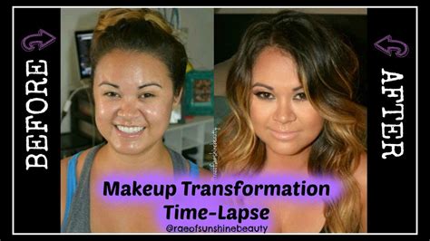 Makeup Transformation Time Lapse Rae Of Sunshine Beauty Youtube