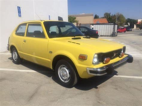 1977 Honda Civic Cvcc 3 Door For Sale In Huntington Beach California