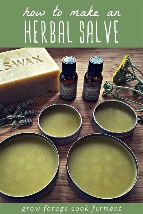 Making Your Own All Natural Herbal Salve Is So Easy This Salve Is The