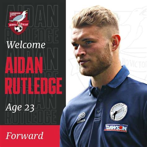 New Signing Aidan Rutledge