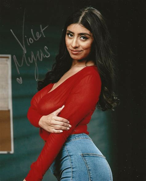 New Listingviolet Myers Adult Video Star Signed Hot X Photo Autographed Proof Autographia
