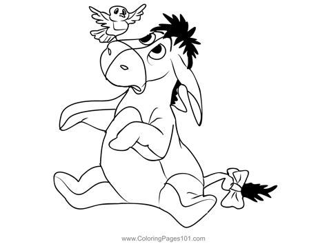 Eeyore 3 Coloring Page For Kids Free Eeyore Printable Coloring Pages