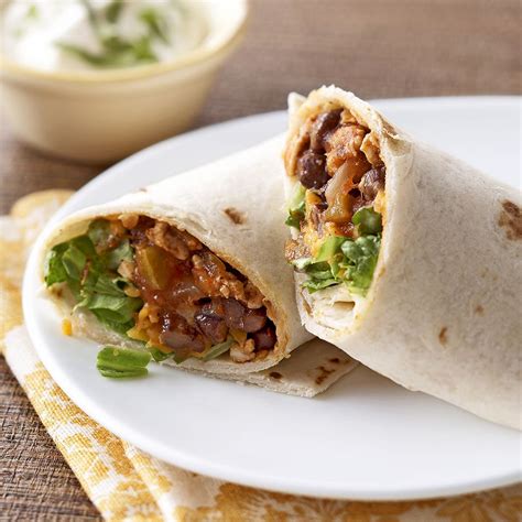 Turkey Bean Burritos