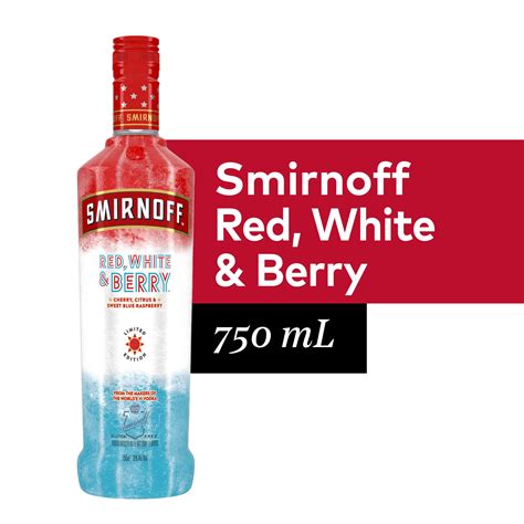 Smirnoff Red White And Berry Vodka Infused With Natural Flavors 750